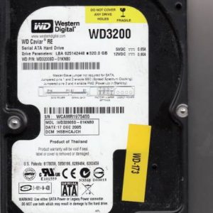 Western Digital WD3200SD-01KNB0 320GB