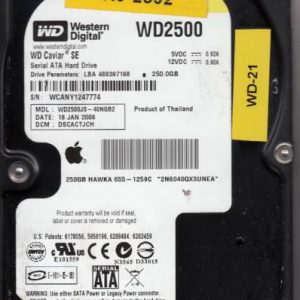 Western Digital WD2500JS-40NGB2 250GB