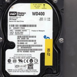 Western Digital WD400BD-60JPA0 40GB