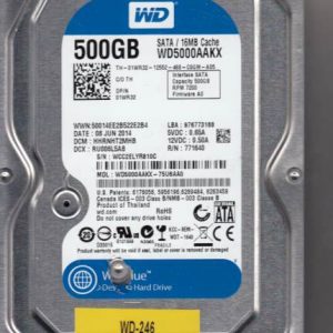 Western Digital WD5000AAKX-75U6AA0 500GB