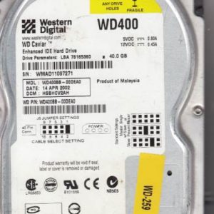 Western Digital WD400BB-00DEA0 40GB