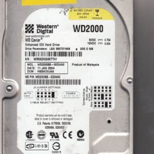 Western Digital WD2000BB-00DWA0 200GB