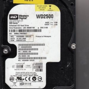 Western Digital WD2500BB-22GUC0 250GB