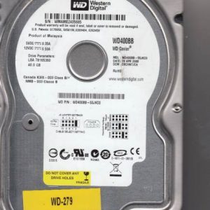 Western Digital WD400BB-55JKC0 40GB