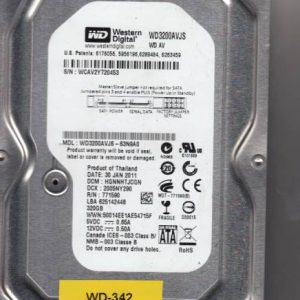 Western Digital WD3200AVJS-63N9A0 320GB