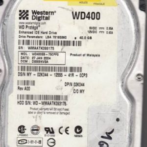 Western Digital WD400EB-75CPF0 40GB