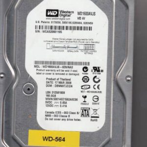 Western Digital WD1600AVJS-63WNA0 160GB