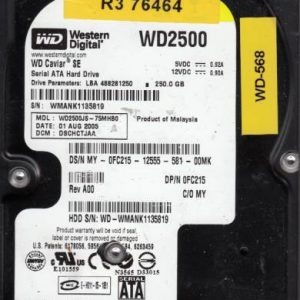 Western Digital WD2500JS-75MHB0 250GB