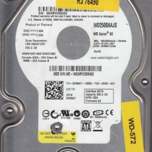 Western Digital WD2500AAJS-75VWA0 250GB