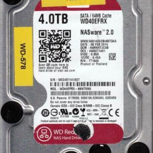 Western Digital WD40EFRX-68WT0N0 4TB