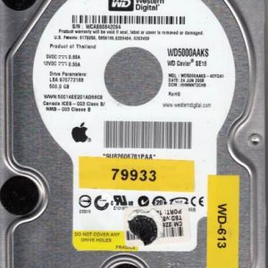 Western Digital WD5000AAKS-40YGA1 500GB