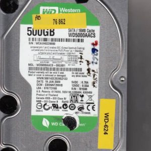 Western Digital WD5000AACS-00G8B1 500GB