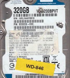 Western Digital WD3200BPVT-22ZEST0 320GB