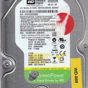 Western Digital WD20EURS-63S48Y0 2TB