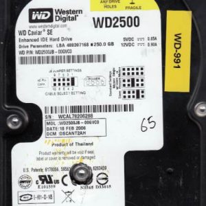 Western Digital WD2500JB-00GVC0 250GB