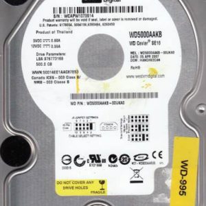 Western Digital WD5000AAKB-00UKA0 500GB