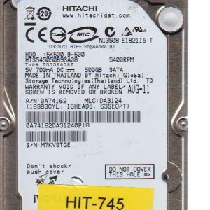 Hitachi HTS545050B9SA08 500GB