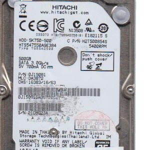 Hitachi HTS547550A9E384 500GB