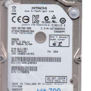 Hitachi HTS547550A9E384 500GB
