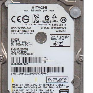 Hitachi HTS54756A9E384 640GB