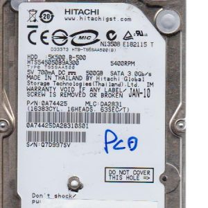 Hitachi HTS5450509A300 500GB