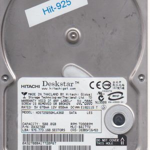 Hitachi HDS725050KLA360 500GB