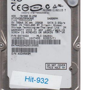 Hitachi HTS545025B9A300 250GB