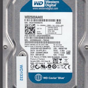 Western Digital WD2500AAKX-753CA0 500GB