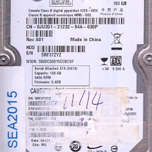 Seagate ST9160827AS 160GB