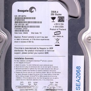 Seagate ST3250310CS 250GB