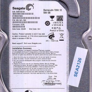 Seagate ST3500418AS 500GB