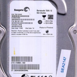 Seagate ST3500418AS 500GB