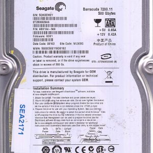 Seagate ST3500820AS 500GB