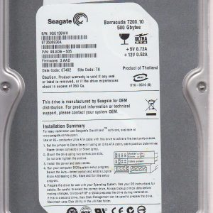 Seagate ST3500830A 500GB