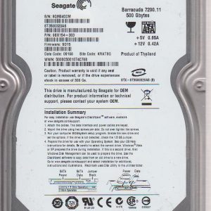 Seagate ST3500320AS 500GB