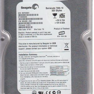 Seagate ST3320820A 320GB