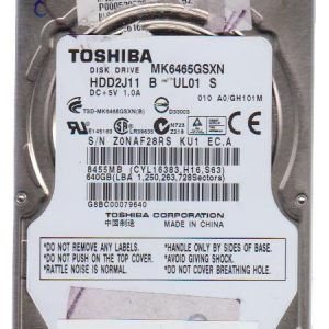 Toshiba MK6465GSXN 640GB