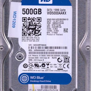 Western Digital WD5000AAKX-07U6AA0 500GB