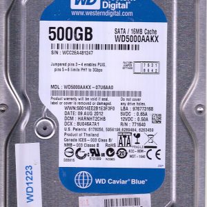 Western Digital WD5000AAKX-07U6AA0 500GB