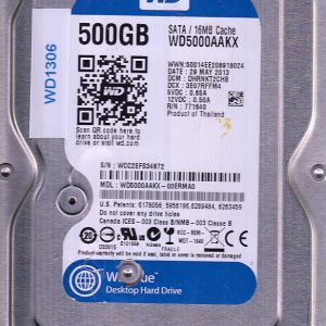 Western Digital WD5000AAKX-00ERMA0 500GB