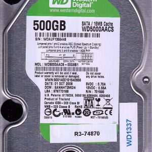 Western Digital WD5000AACS-00G8B1 500GB