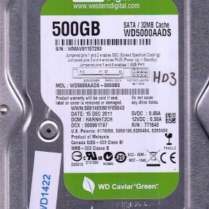 Western Digital WD5000AADS-00S9B0 500GB