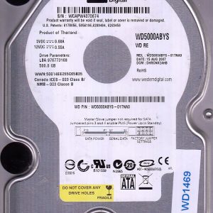 Western Digital WD5000ABYS-01TNA0 500GB