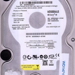 Western Digital WD5000AAJS-00TKA0 500GB