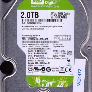 Western Digital WD20EARX-00PASB0 2TB