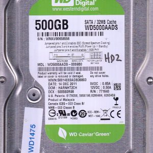 Western Digital WD5000AADS-00S9B0 500GB