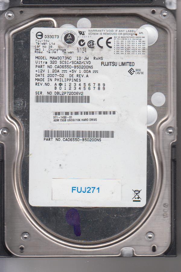 Fujitsu MAW3073NC 73GB