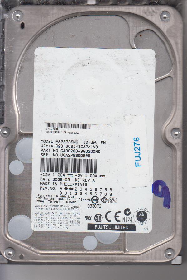 Fujitsu MAP3735NC 73GB