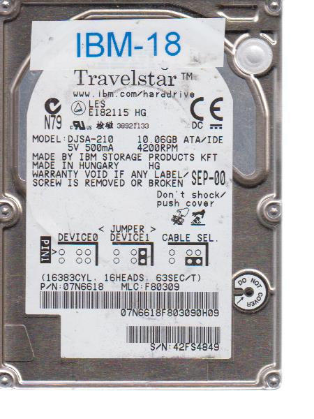 IBM DJSA-210 10.06 GB