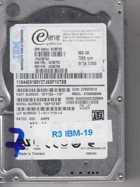 IBM ST9500530NS 500GB